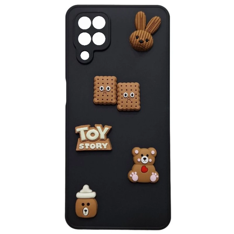 کاور طرح توی برجسته مدل A12 مناسب برای گوشی موبایل سامسونگ Galaxy A12 / M12