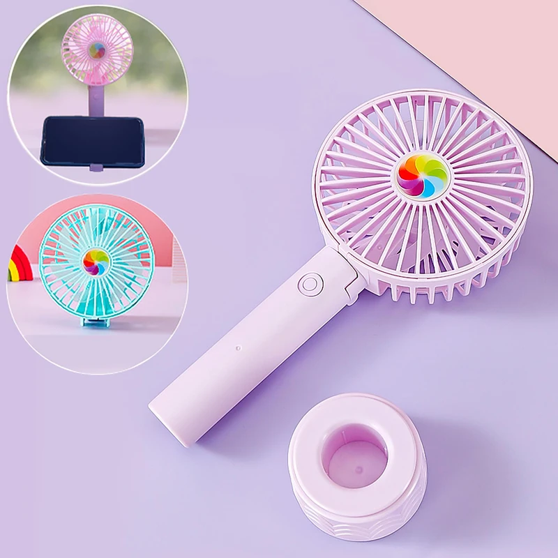 پنکه شارژی مدل Mini Fan 2628 ظرفیت 1200 میلی آمپر ساعت
