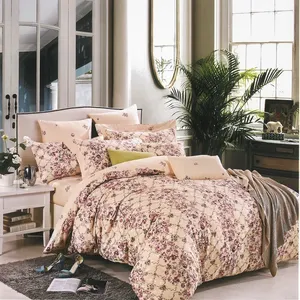 سرویس ملحفه دو نفره 4 تکه مدل رز کد 180