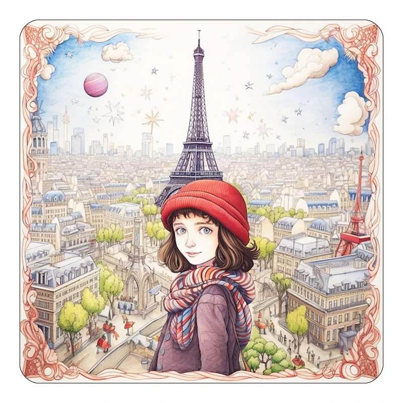 مگنت کاکتی طرح پاریس Paris مدل mp56473