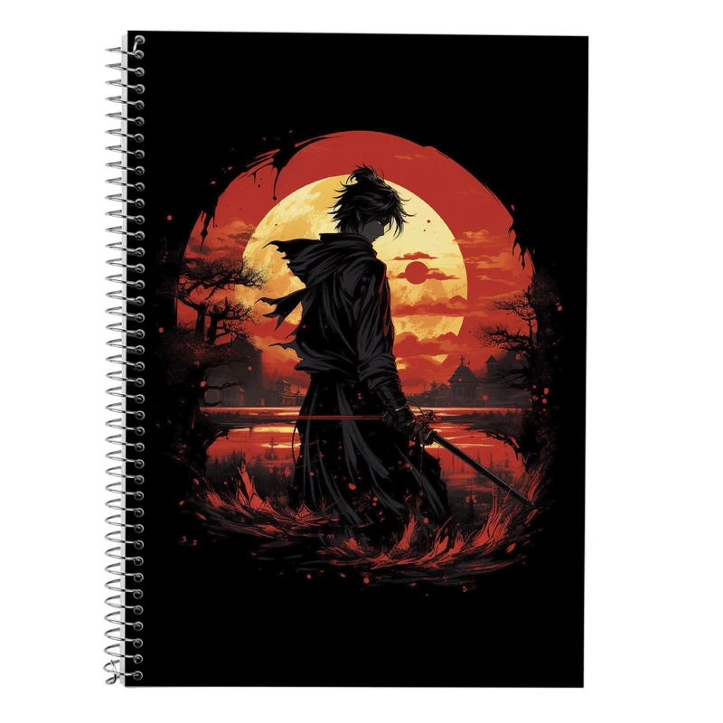 دفتر زبان 50 برگ مدوپد مدل سه خط طرح تایتان Titan کد DF11862