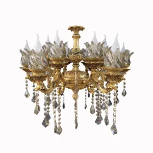 لوستر  12 شعله  سپاهان سقف آرا مدل یاس کد 6SY112