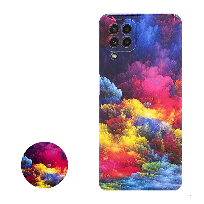 کاور مدل ND002 مناسب برای گوشی موبایل سامسونگ Galaxy A22 4G / M32 4G / M22 4G به همراه پایه نگهدارنده