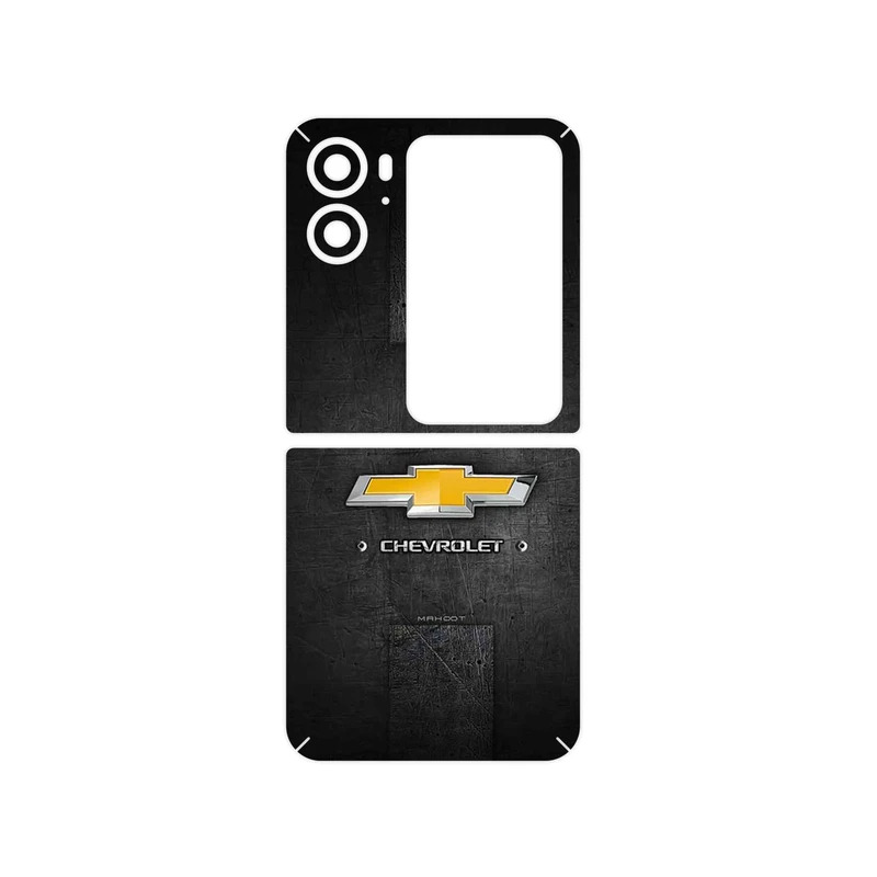 برچسب پوششی ماهوت مدل CHEVROLET_Logo مناسب برای گوشی موبایل اپو Find N2 Flip