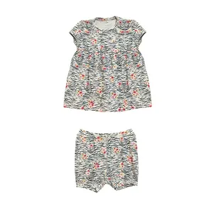 ست  پیراهن و شلوارک نوزادی نیم ایت مدل 13178346