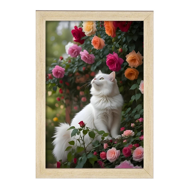 تابلو خندالو مدل گربه (Cat) کد F4328