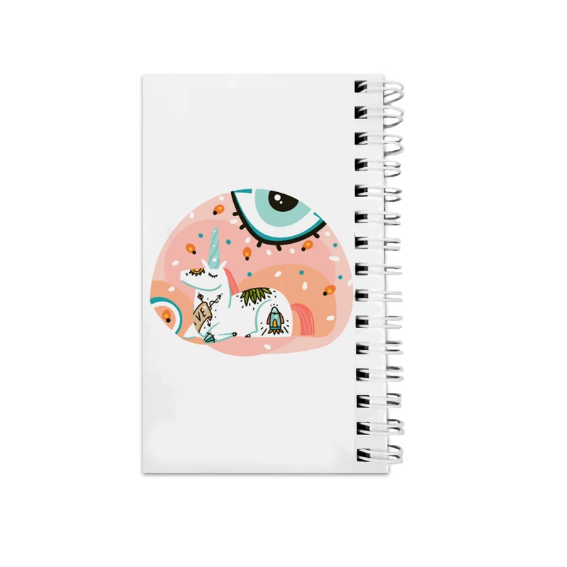 دفترچه یادداشت مدل to do list طرح یونیکورن کد bambi17497