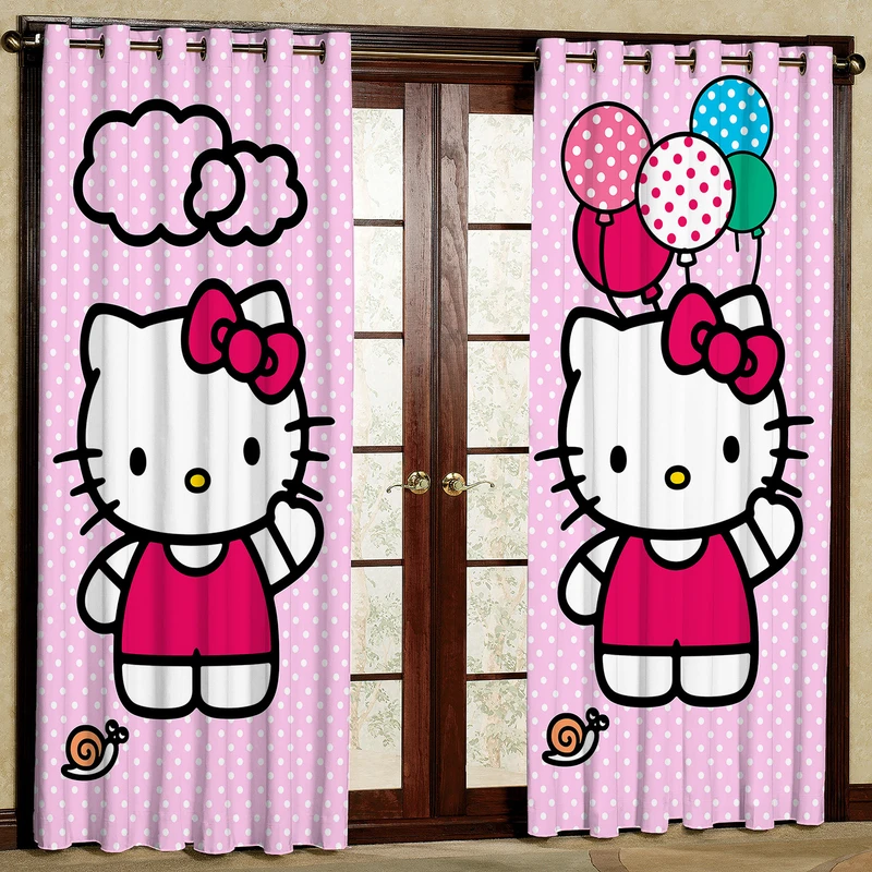 پرده مدل KITTY کد 4882 سایز 140x200 سانتی متر