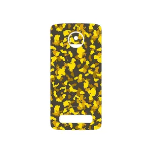MAHOOT Yellow Infantry Army Cover Sticker for Motorola Moto Z Play