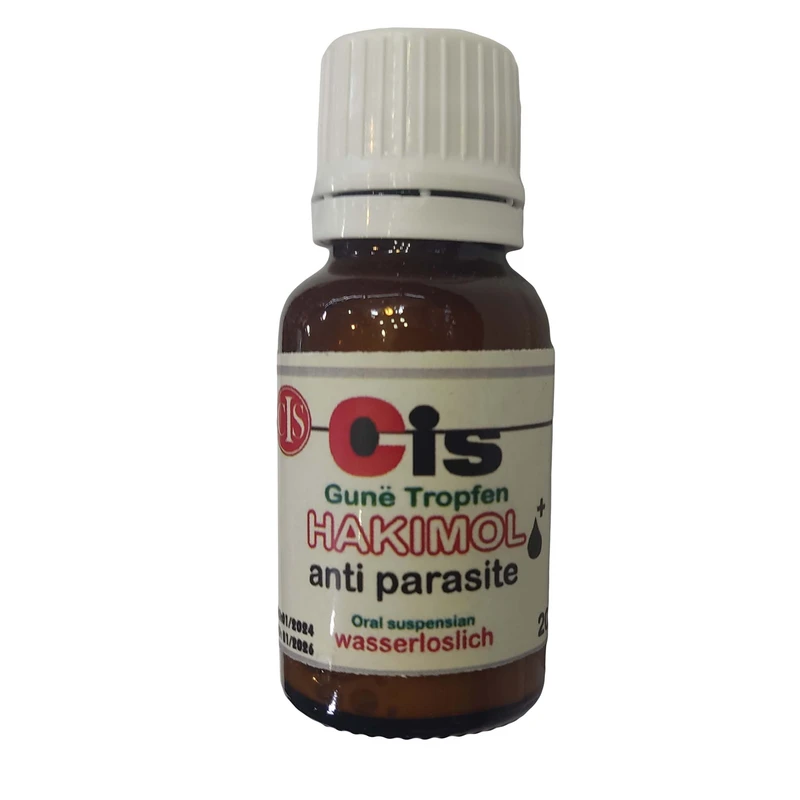 قطره پرندگان هاکیمول مدل ضدانگل حجم 20 میلی لیتر