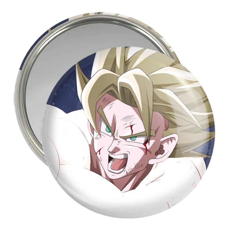 آینه جیبی خندالو مدل گوکو انیمه دراگون بال Dragon Ball  کد 12049