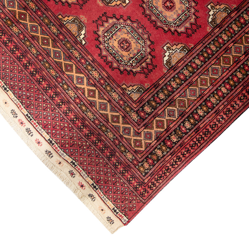 فرش دستبافت دو و نیم متری مدل ترکمن کد 491053