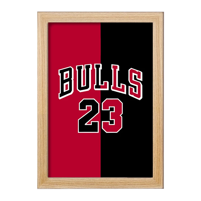 تابلو خندالو مدل شیکاگو بولز (Chicago Bulls) کد F6941