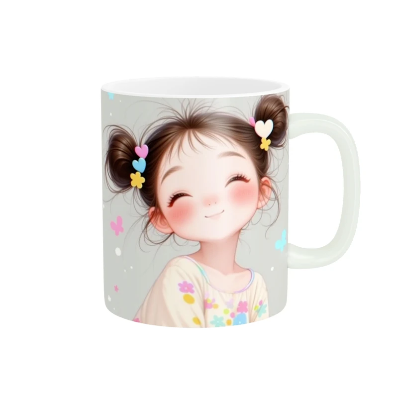 ماگ پاد آفرین مدل دخترانه کد 6959