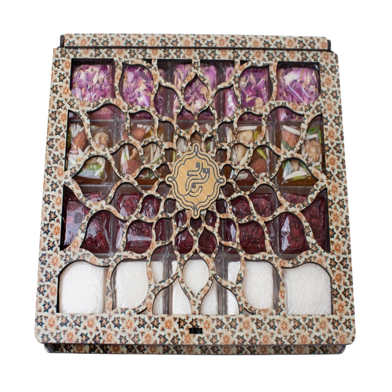 مسقطی ترکیبی چوبی آلبومی ترنج - 360 گرم