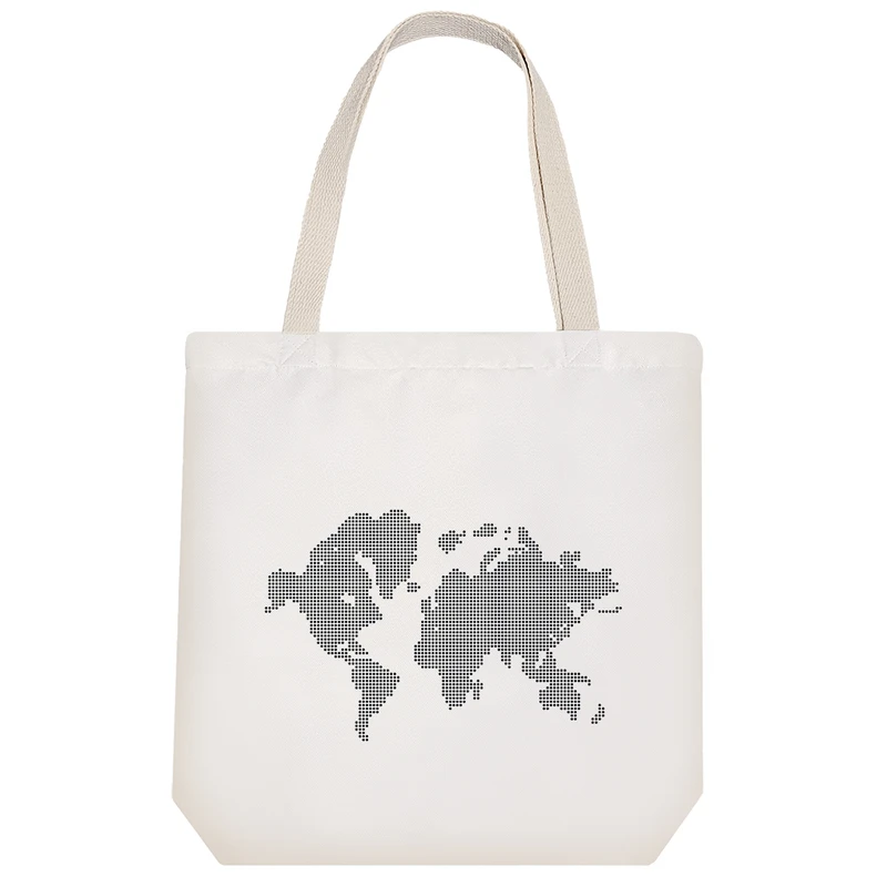 ساک خرید خندالو مدل نقشه جهان کد H1514