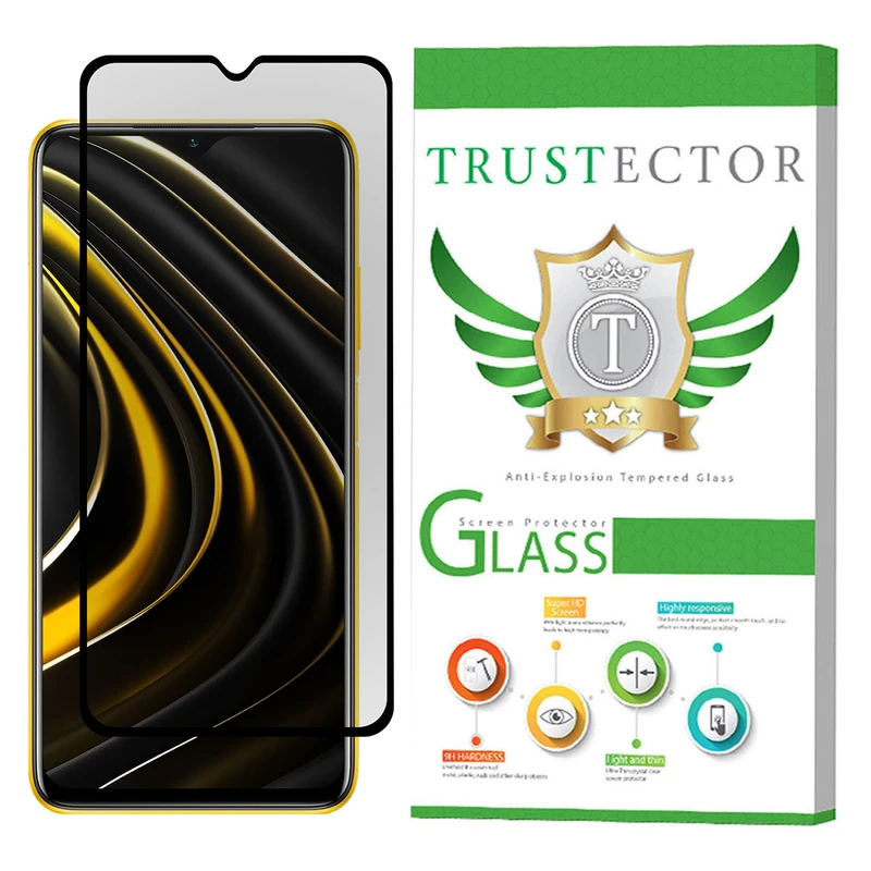  محافظ صفحه نمایش سرامیکی تراستکتور مدل CRP مناسب برای گوشی موبایل شیائومی Poco M3
