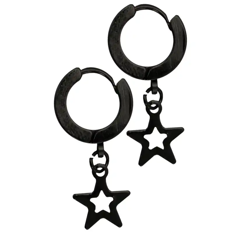 گوشواره زنانه طرح ستاره کد RKH_1409