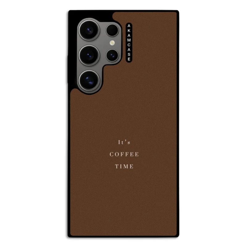 کاور آکام مدل AMC-WSGS24U-COFFEE-9 مناسب برای گوشی موبایل سامسونگ Galaxy S24 Ultra