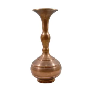 گلدان مسی مدل شلغمی کد 20