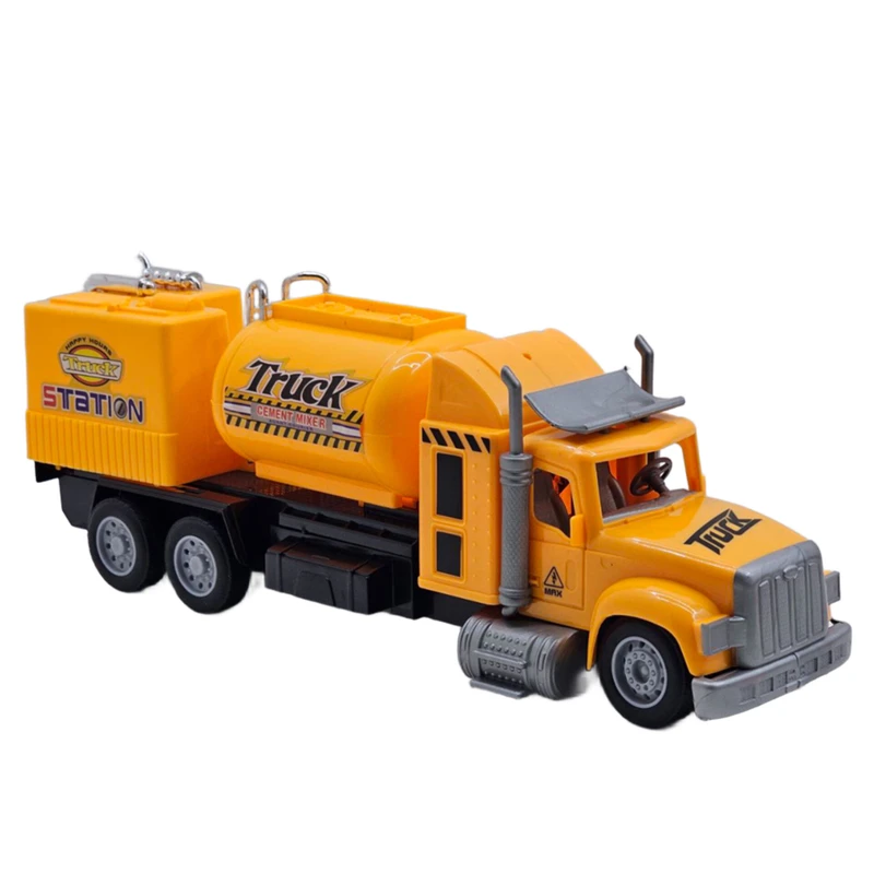 ماشین بازی کنترلی ناب سل مدل کامیون بونکر سیمان شارژی 