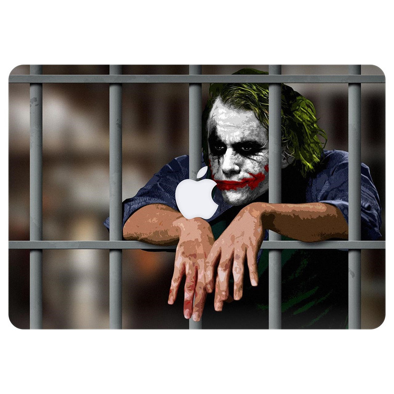 برچسب تزئینی ونسونی مدل Joker In Cell مناسب برای مک بوک پرو 13 اینچی