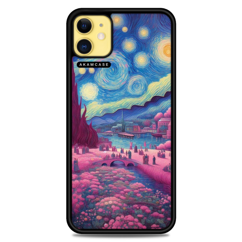 کاور آکام مدل AMC-WA11-VANGOGH-1 مناسب برای گوشی موبایل اپل iPhone 11