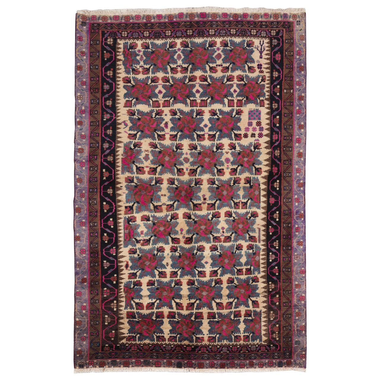 فرش قدیمی دستباف دو و نیم متری سی پرشیا کد 185086