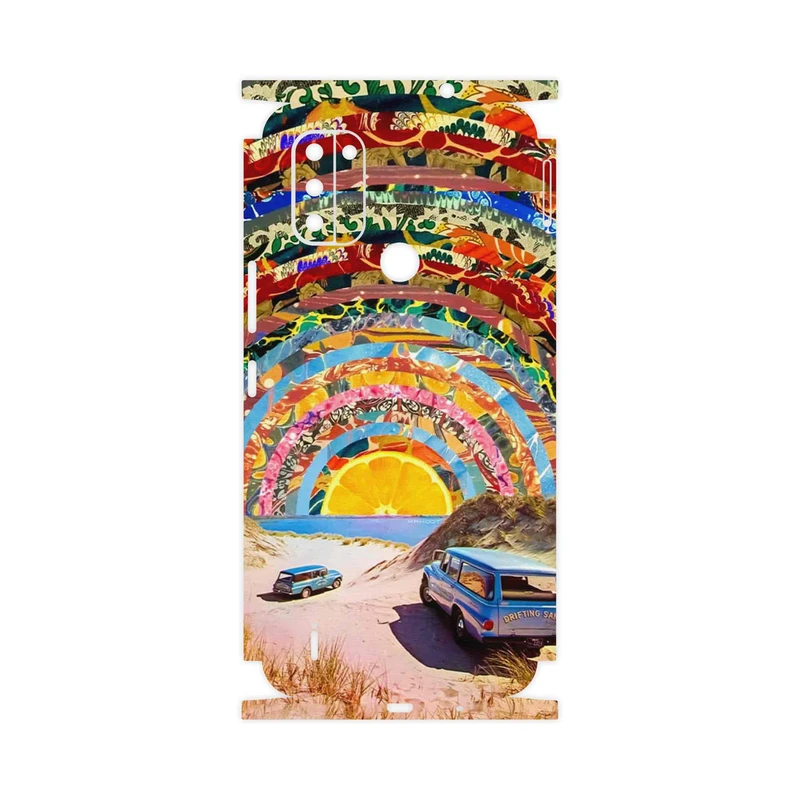 برچسب پوششی ماهوت مدل Collage of Orange Sky-FullSkin مناسب برای گوشی موبایل نوکیا C31