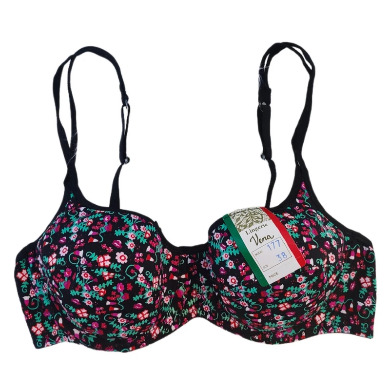 سوتین زنانه ونا کد 177 طرح گل