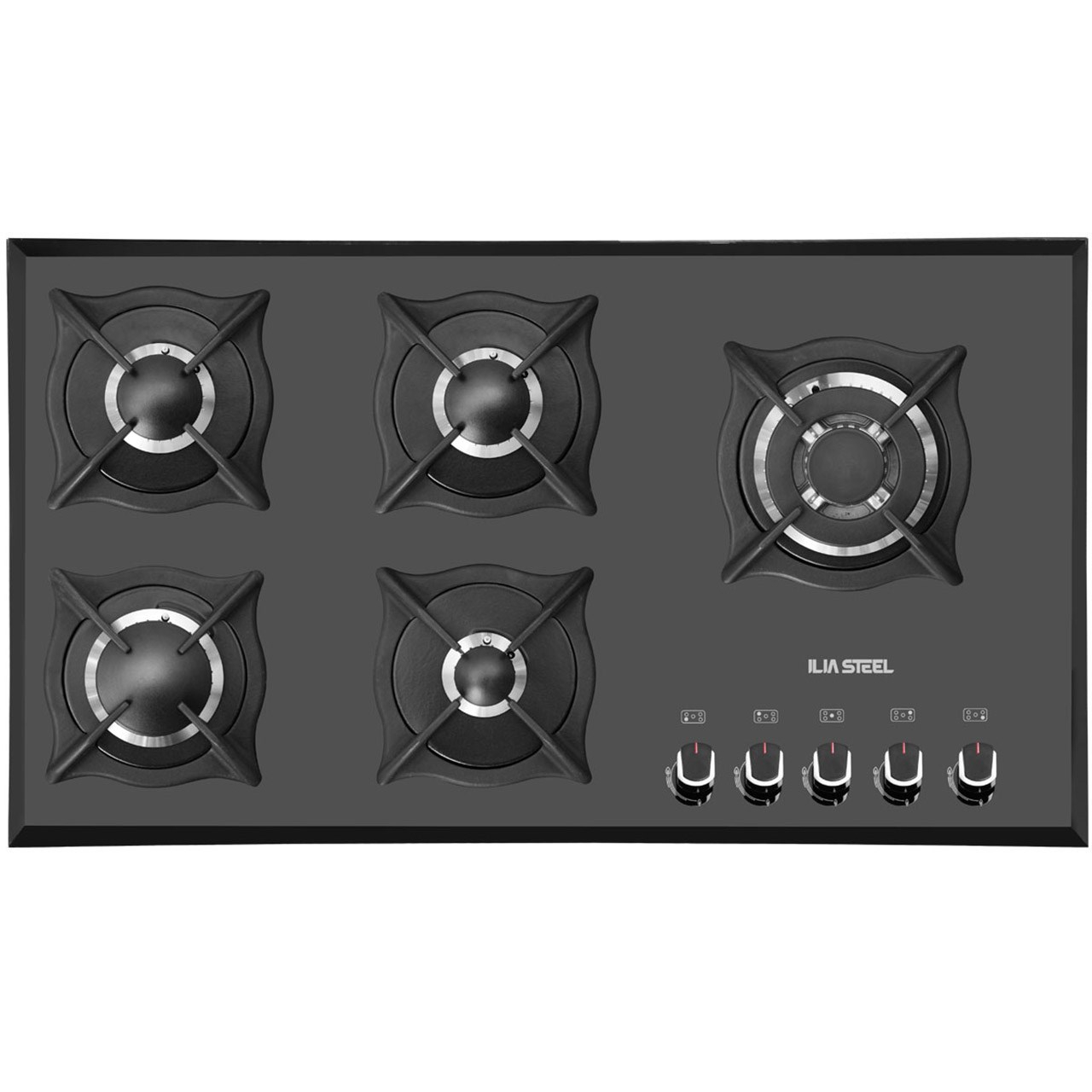 اجاق گاز صفحه ای ایلیا استیل مدل G522