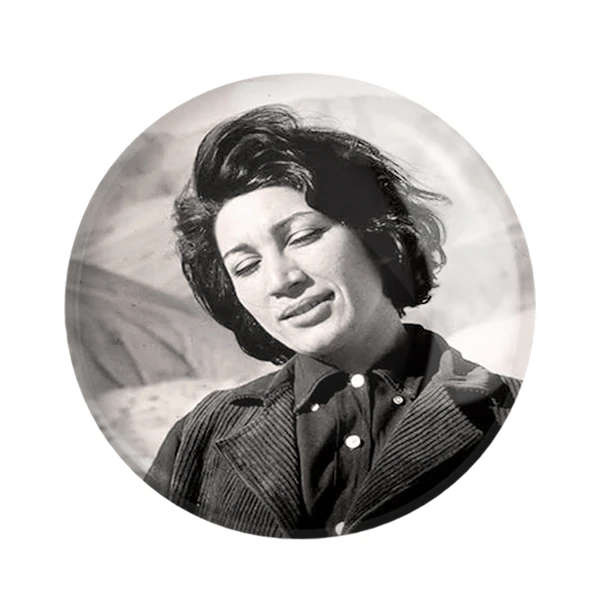 مگنت خندالو طرح فروغ فرخزاد کد 5343