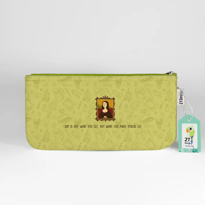 جامدادی طوطی دیزاین طرح مونالیزا مدل MLK-38