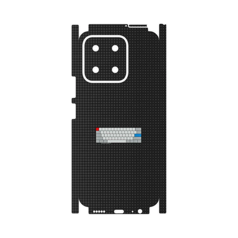 برچسب پوششی ماهوت مدل Minimal Keyboard Icon-FullSkin مناسب برای گوشی موبایل آنر X5b
