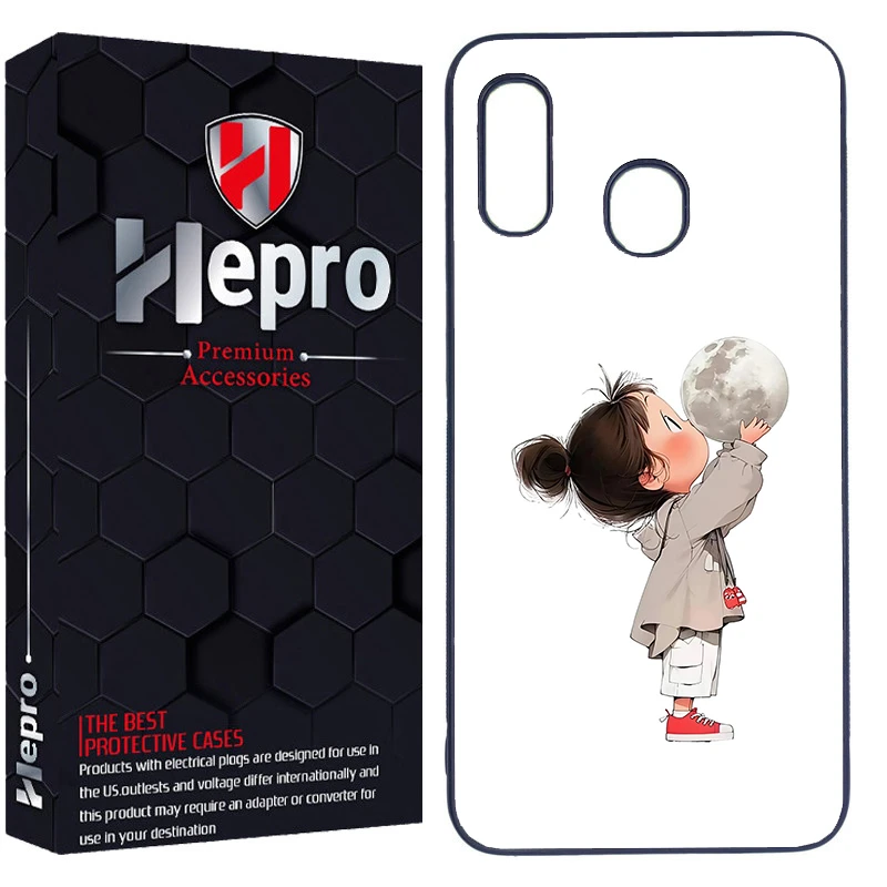 کاور هپرو طرح دختر ملوس کد Dimo-969 مناسب برای گوشی موبایل سامسونگ Galaxy A20/A30