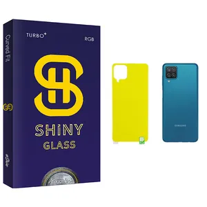 Atouchbo Shiny Glass Back Protector For Samsung Galaxy A12