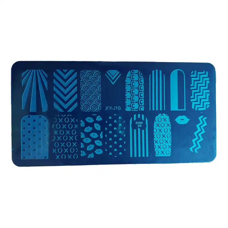 شابلون طراحی ناخن مدل XY-J10