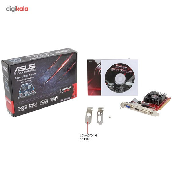 کارت گرافیک ایسوس مدل R7240-2GD3-L