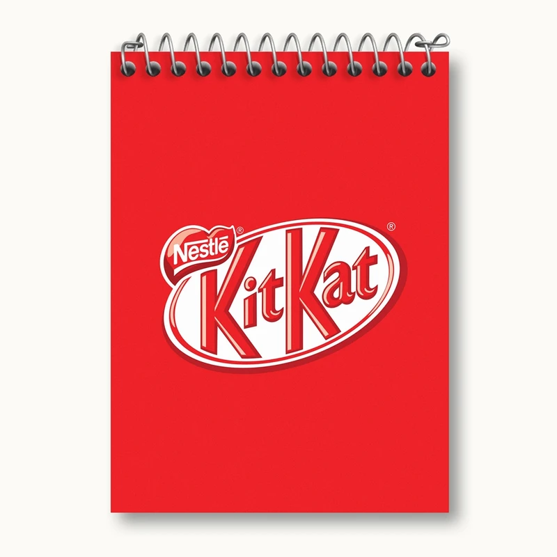 دفتر یادداشت 50 برگ خندالو مدل کیت کت Kit Kat کد 6206