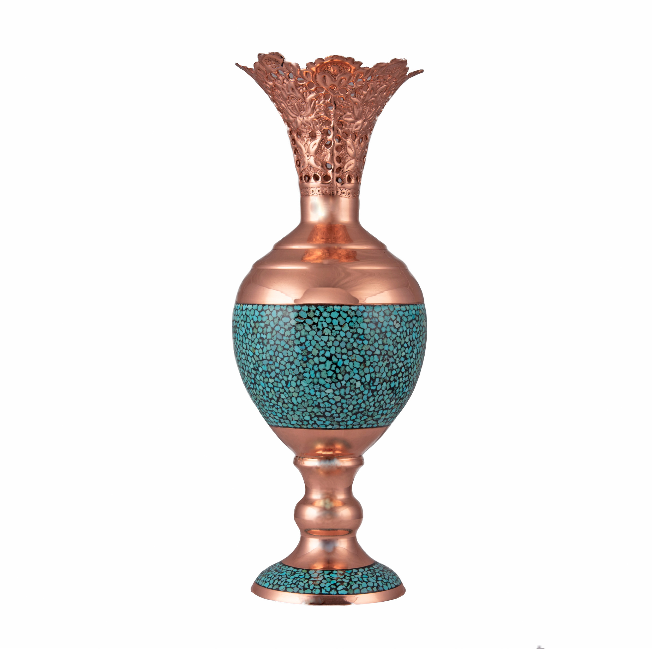 Turquoise inlaying Flowerpot, code gh1 