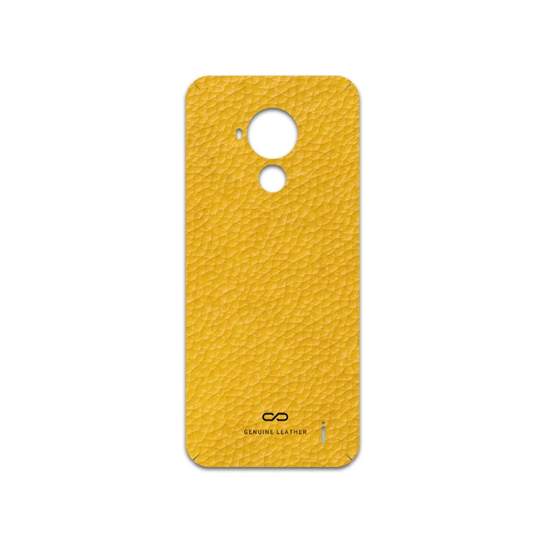 برچسب پوششی ماهوت مدل Mustard-Leather مناسب برای گوشی موبایل نوکیا C30