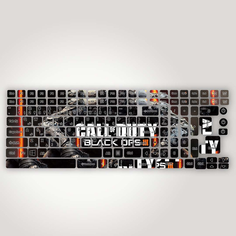 برچسب حروف فارسی کیبورد کد K-142