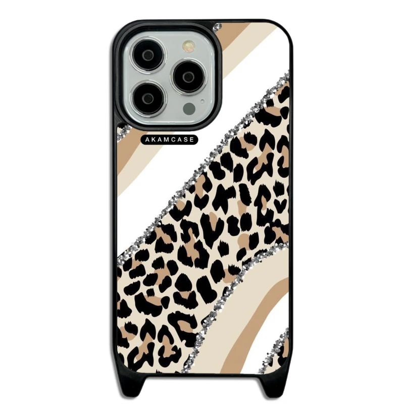 کاور آکام مدل AMCWLA13PRO-PANTHER PATTERN8 مناسب برای گوشی موبایل اپل iPhone 13 Pro