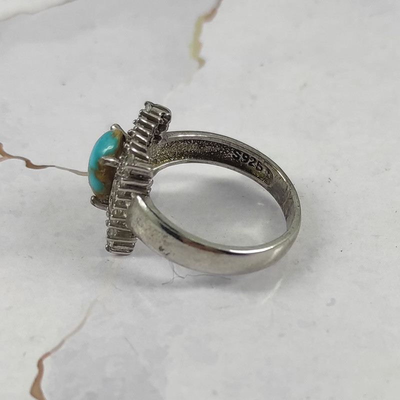 انگشتر نقره زنانه سلین کالا مدل فیروزه کد 25 انگشتر نقره زنانه سلین کالا مدل فیروزه کد 25