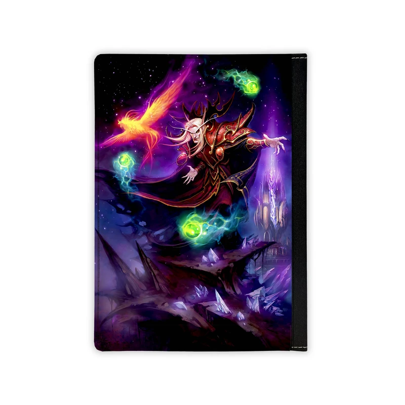 دفتر کلاسوری 100 برگ سیمی مدل Kael'thas Warcraft کد 6278