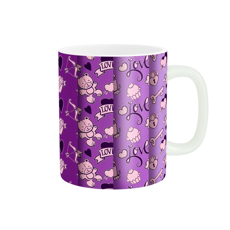 ماگ طرح قلب کد 631