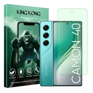 King Kong Hydrogel model anti green screen protector suitable for Tecno Camon 40 mobile phone