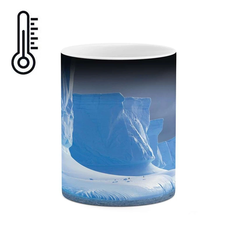 ماگ حرارتی کاکتی مدل کوه یخ کد mgh17219