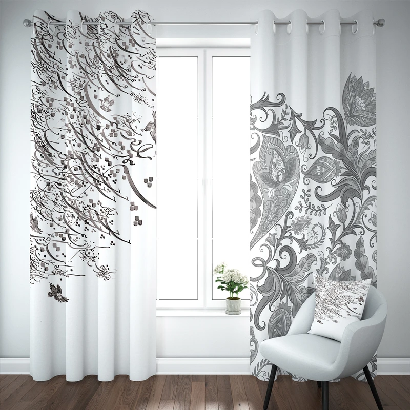 پرده مدل b1150 سایز 140×280 سانتی متر