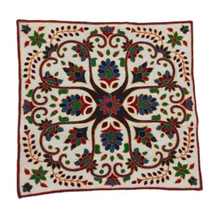 کوسن سوزن دوزی پته طرح قلبی کد 1001